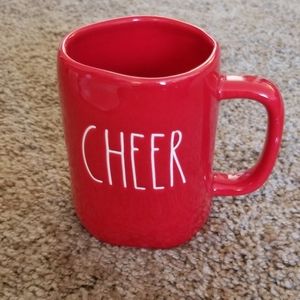 Red Rae Dunn Cheer Mug Christmas